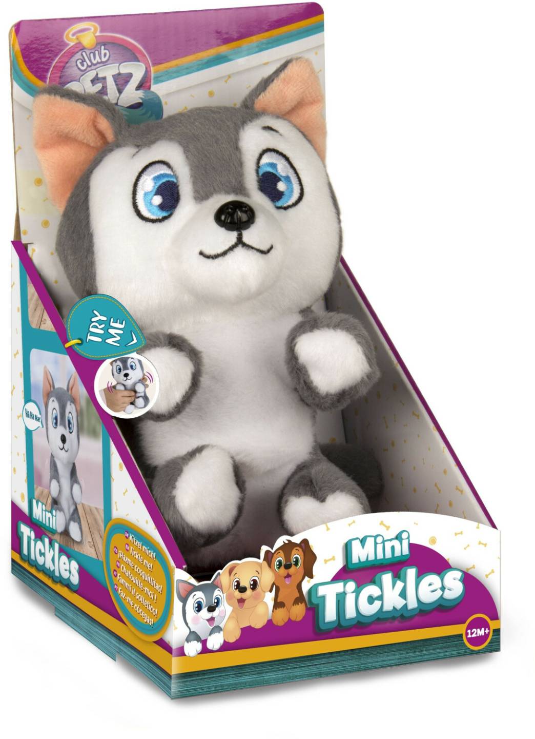 Kuscheltiere IMC Mini Tickles, 18 Stck. Welpen und Kätzchen - Sortiment (96752IM3)