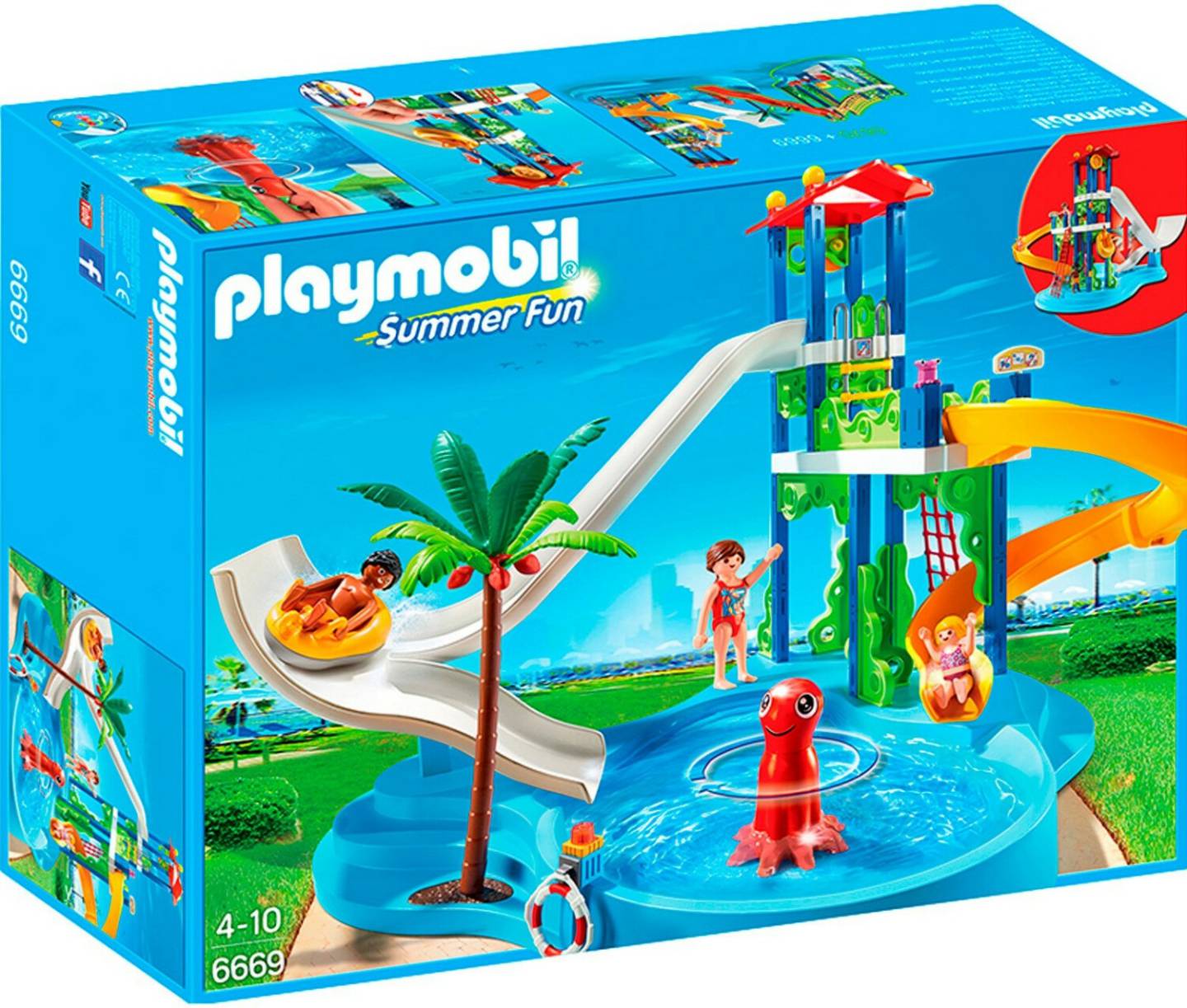 Playmobil Aquapark mit Rutschentower (6669) Playmobil