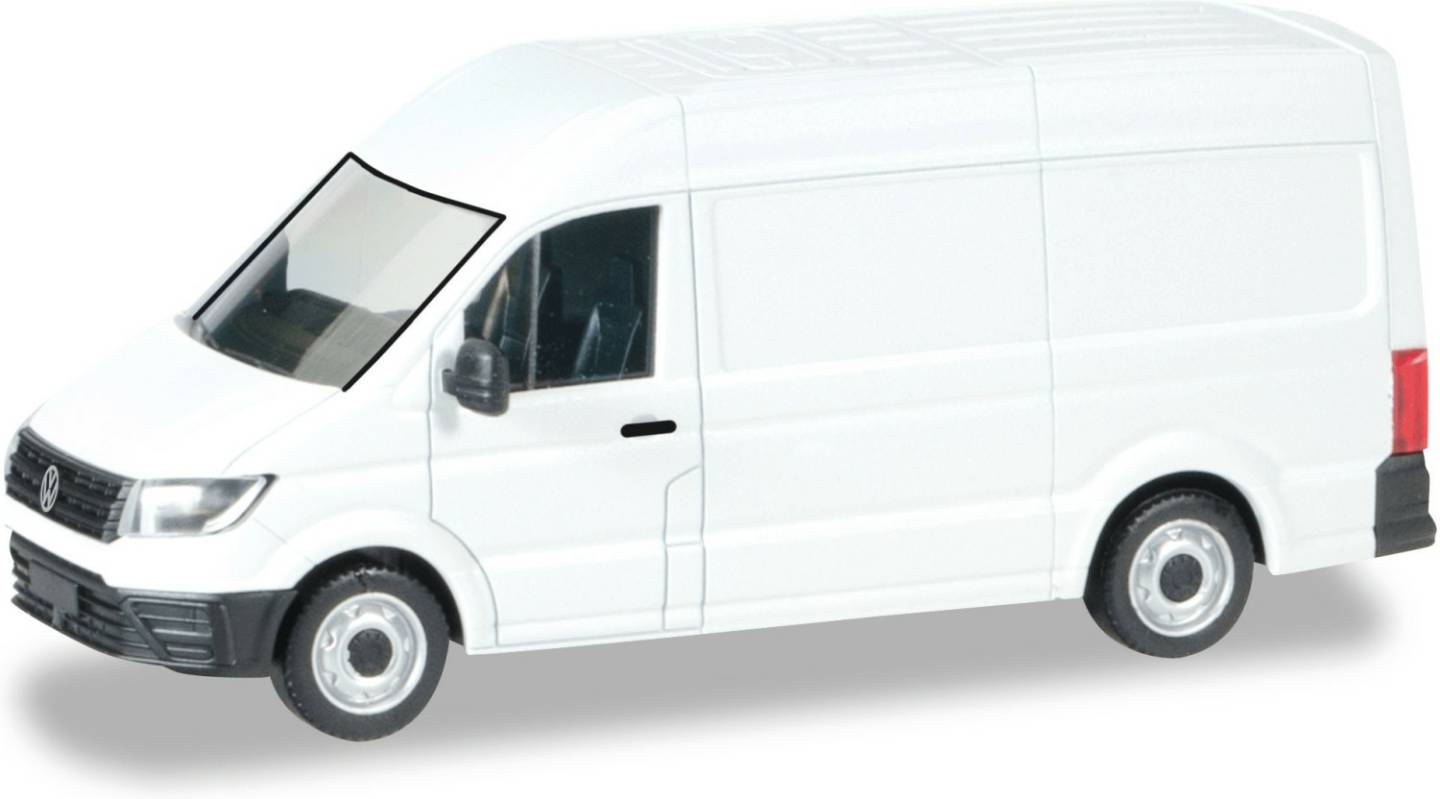 Modellfahrzeuge Herpa MiniKit: VW Crafter Kasten Hochdach, weiß (013178)