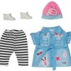 BABY born Deluxe Jeans Kleid 43 cm Puppen