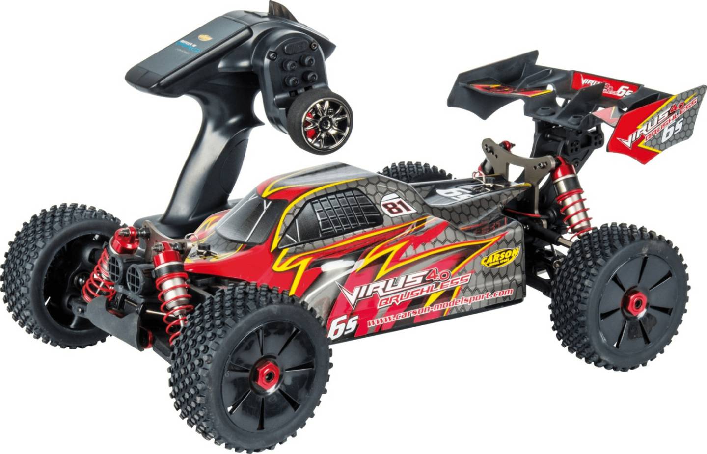 Carson Virus Pro 4.0 6s BL, RTR (409052) RC-Modellbau