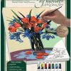 Royal & Langnickel Malen nach Zahlen Leinwand Florales Stillleben (PCS2) Zeichen- & Malsets