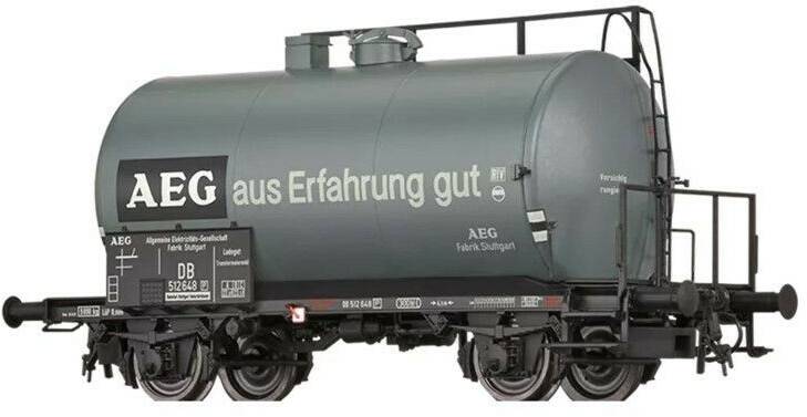 Brawa H0 Leichtbaukesselwagen Uerdingen Z [P], DB, Ep.III 'AEG' (49628) Modelleisenbahnen