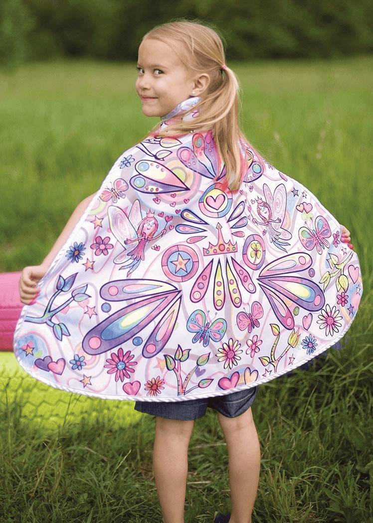 Great Pretenders Colour-A-Cape Prinzessin (C83019) Kinderkostüme