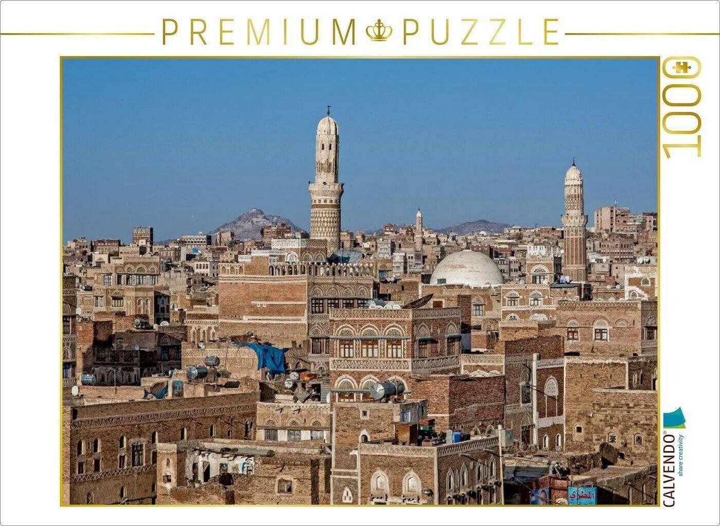 Calvendo Altstadt von Sanaa (1000 Teile) Puzzles