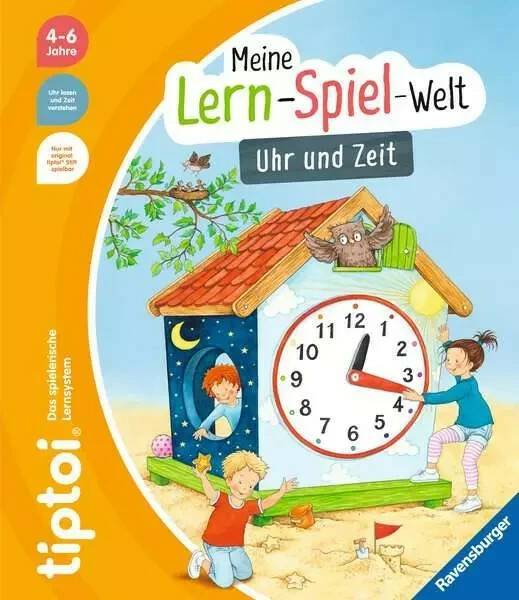 tiptoi Ravensburger tiptoi - Meine Lern-Spiel-Welt: Uhr und Zeit (49288)