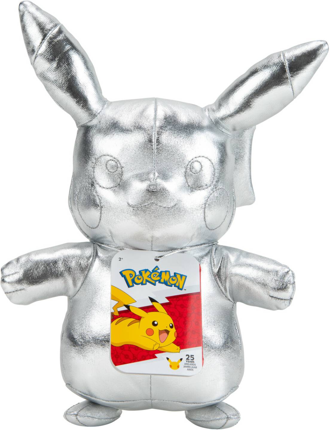 Pokémon Pikachu Plüsch silber 20cm Kuscheltiere