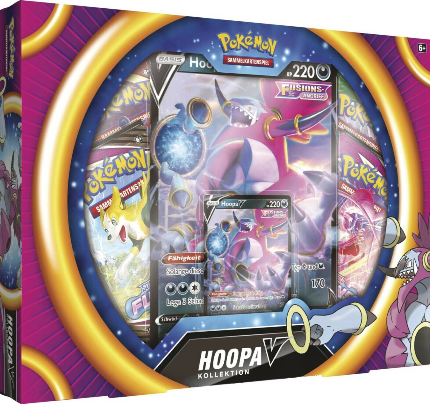 Pokémon Hoopa V Kollektion Sammelkarten