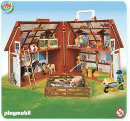 Playmobil Bauernhof Mein Mitnehm-Bauernhof (4142) Playmobil