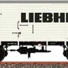 Modelleisenbahnen Brawa Gedeckte Güterwagen G10 "Liebherr", DB, Ep. III (49802)