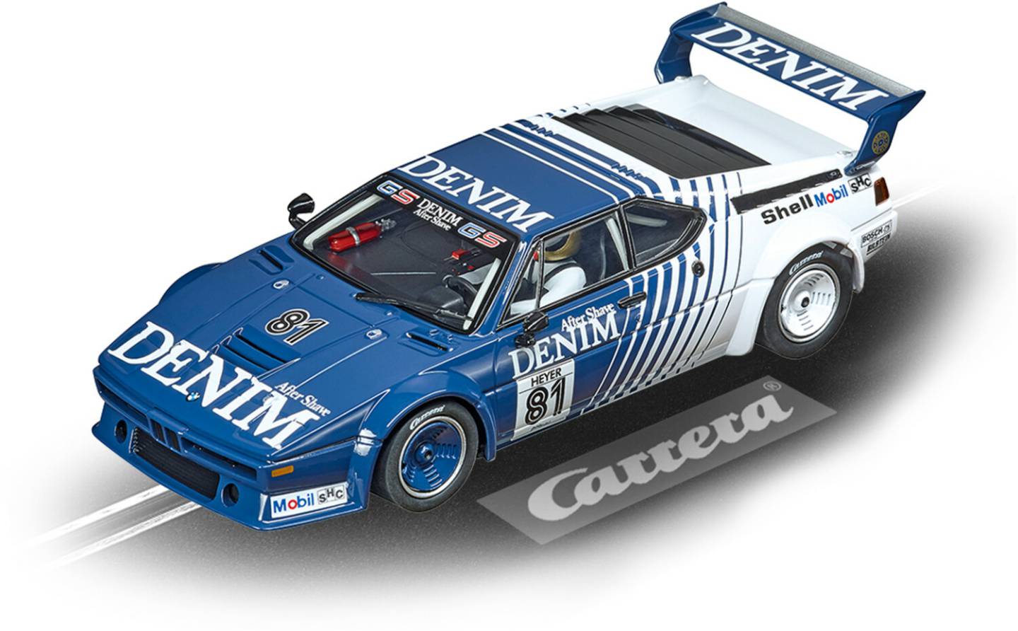 Rennbahnen Carrera BMW M1 Procar "Denim, No.81", 1980 (027627)