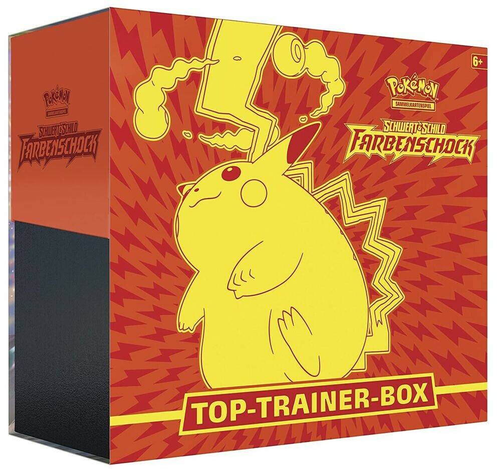 Pokémon Top-Trainer Box Schwert & Schild Farbenschock (45230) Sammelkarten