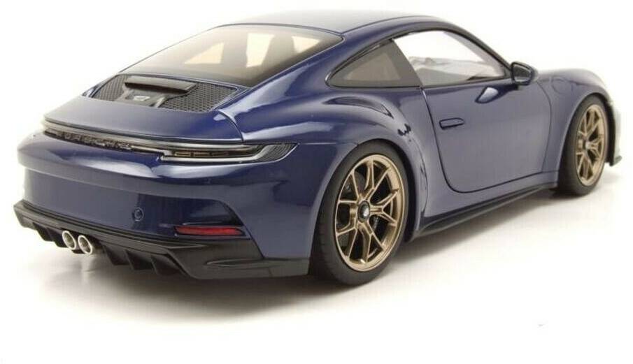 Modellfahrzeuge Norev Porsche 911 992 GT3 Touring 2021 dunkelblau metallic