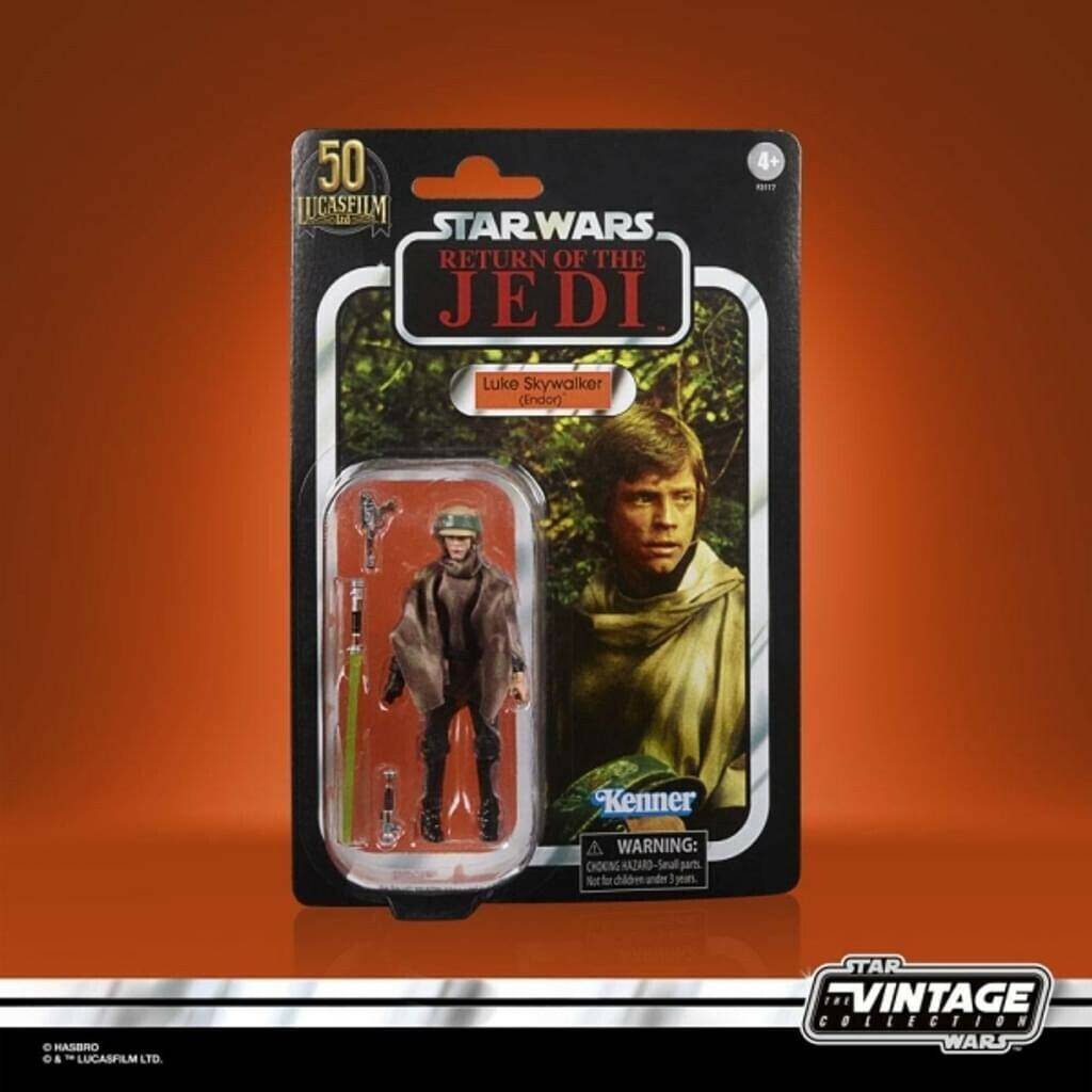 Hasbro Episode VI Vintage Collection 2021 Luke Skywalker (Endor) 10 cm Sammelfiguren