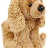 Teddys Rothenburg Kuscheltier Hund Cocker Spaniel 28 cm sitzend goldblond Kuscheltiere