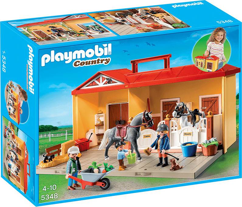 Playmobil Country - Mein Pferdestall zum Mitnehmen (5348) Playmobil