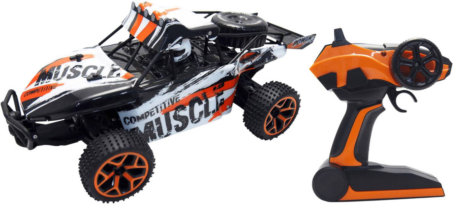 Amewi Sand Buggy Extreme D5 white-orange 1:18 4WD RTR (22220) RC-Modellbau