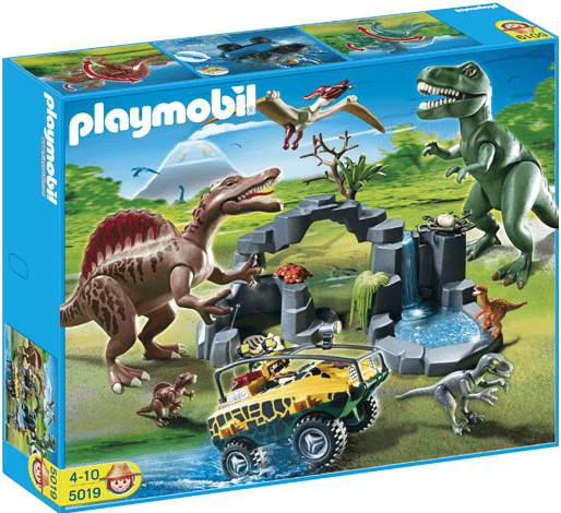 Playmobil Dinoexpedition mit Amphibienfahrzeug (5019) Playmobil