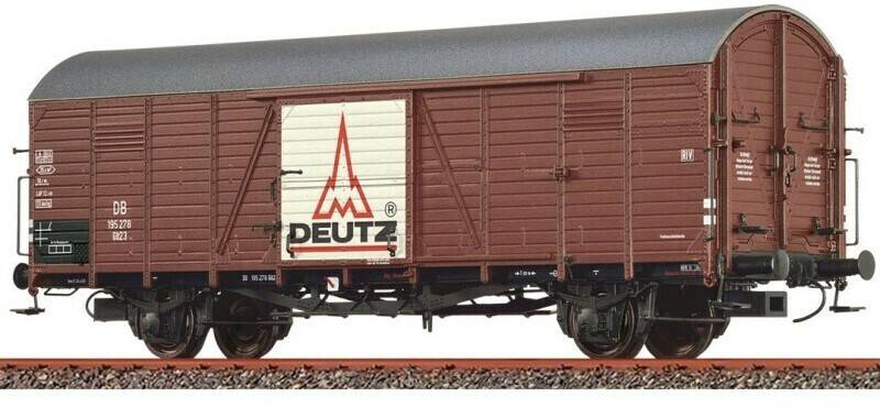 Modelleisenbahnen Brawa Gedeckter Güterwagen Glr 23 DB, Ep. III, Deutz (50487)