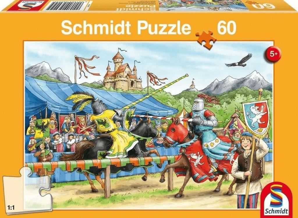 Puzzles Schmidt-Spiele Bei den Rittern