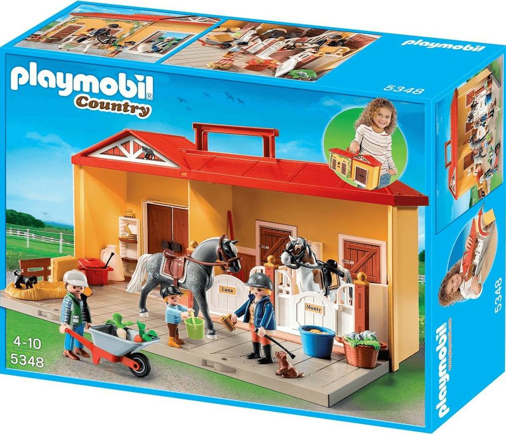 Playmobil Country - Mein Pferdestall zum Mitnehmen (5348) Playmobil