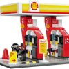 Baukästen & Bausteine CaDA Shell Tankstelle (C66028W)