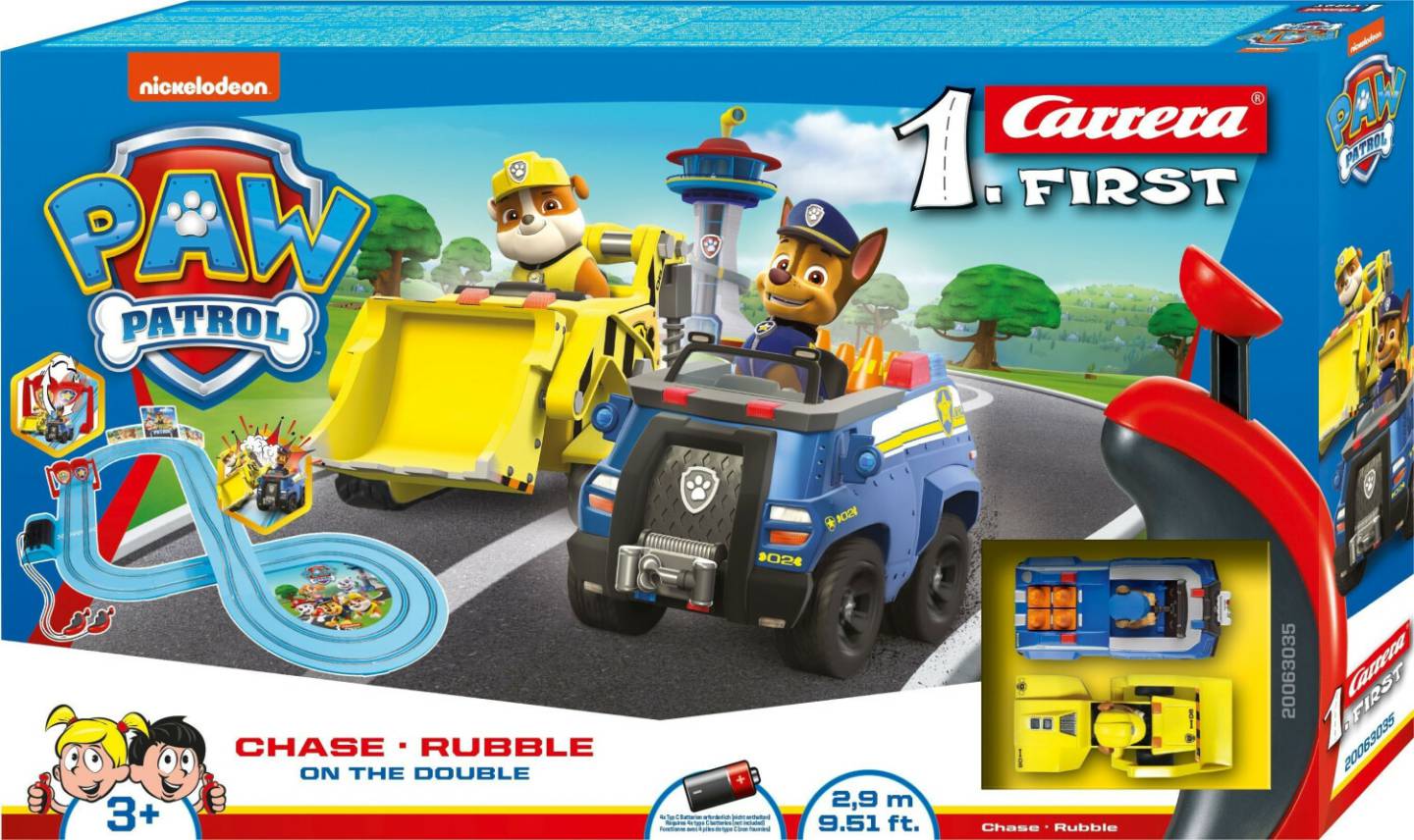 Carrera First-Paw Patrol-On Double (20063035) Rennbahnen