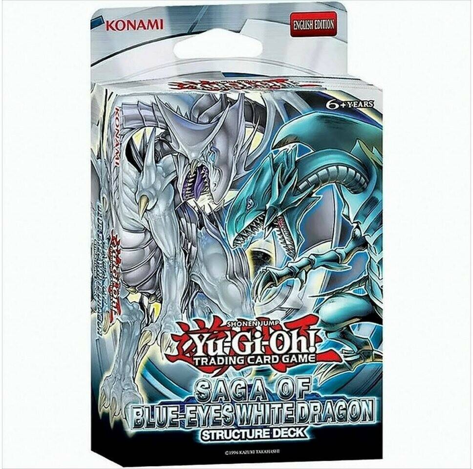 Konami Yu-Gi-Oh! Saga of Blue Eyes White Dragon Reprint EN Sammelkarten