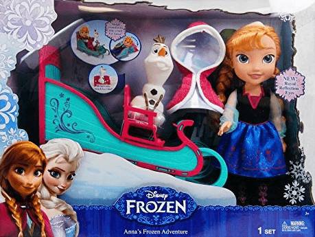 Jakks Pacific Frozen Anna's Frozen Adventure Puppen