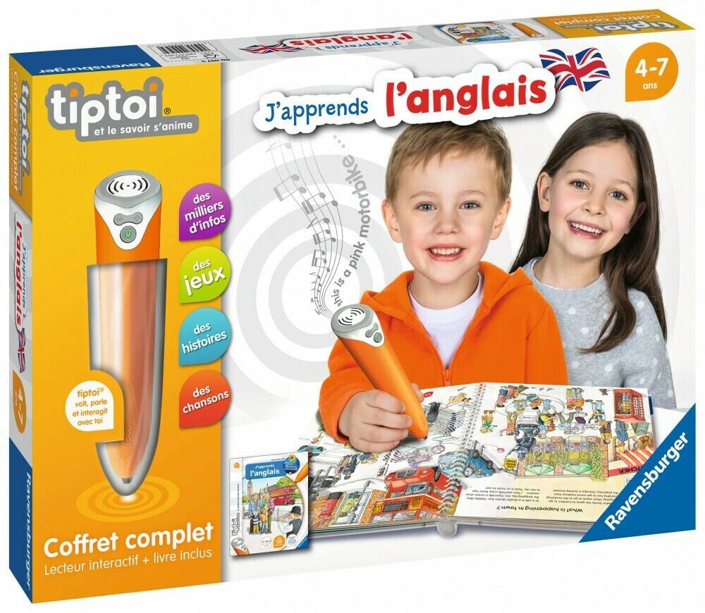 tiptoi Ravensburger tiptoi - Coffret compl. l'anglais