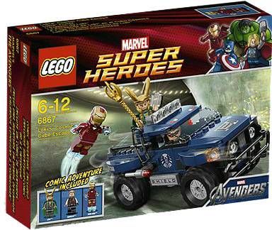 LEGO LEGO Marvel Super Heroes Loki's Cosmic Cube Escape (6867)