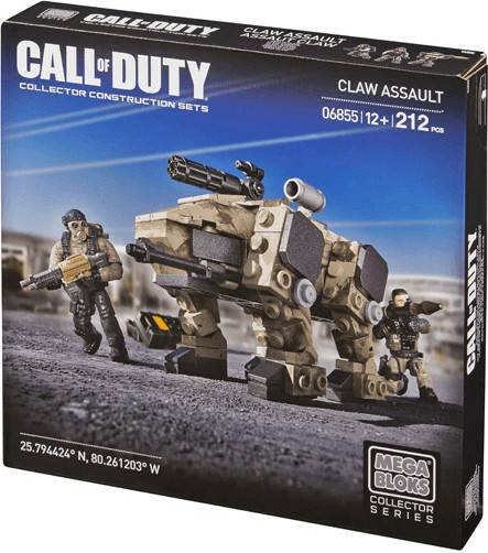 MEGA BLOKS Call Of Duty - Claw-Angriff (06855) Baukästen & Bausteine