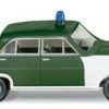 Modellfahrzeuge Wiking Polizei – Opel Rekord A (086411)