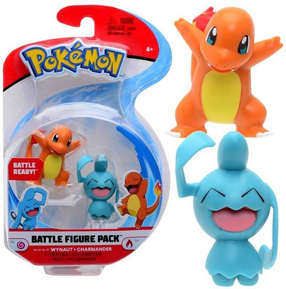 Jazwares Pokémon Battle Figuren Isso & Glumanda (PKW0134) Sammelfiguren