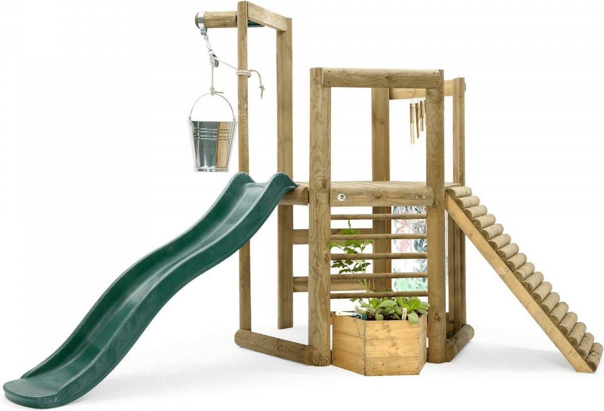 Plum Discovery Woodland Treehouse Schaukeln & Rutschen