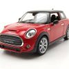 WELLY BMW Mini Cooper Hatch 2015 rot/schwarz Modellfahrzeuge