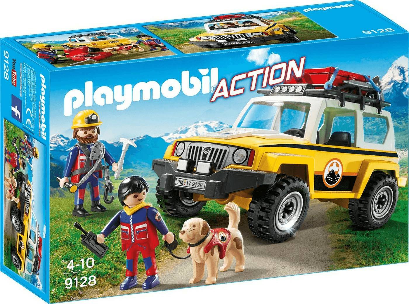 Playmobil Action - Bergretter-Einsatzfahrzeug (9128) Playmobil