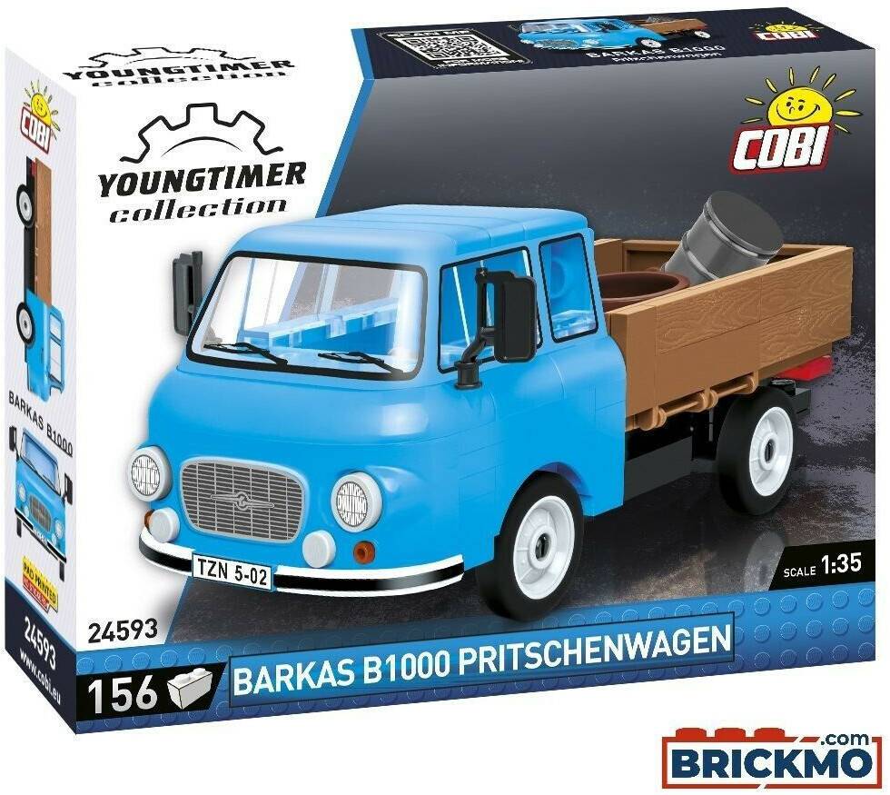 Baukästen & Bausteine Cobi 24593 BARKAS B1000 Pritschenwagen