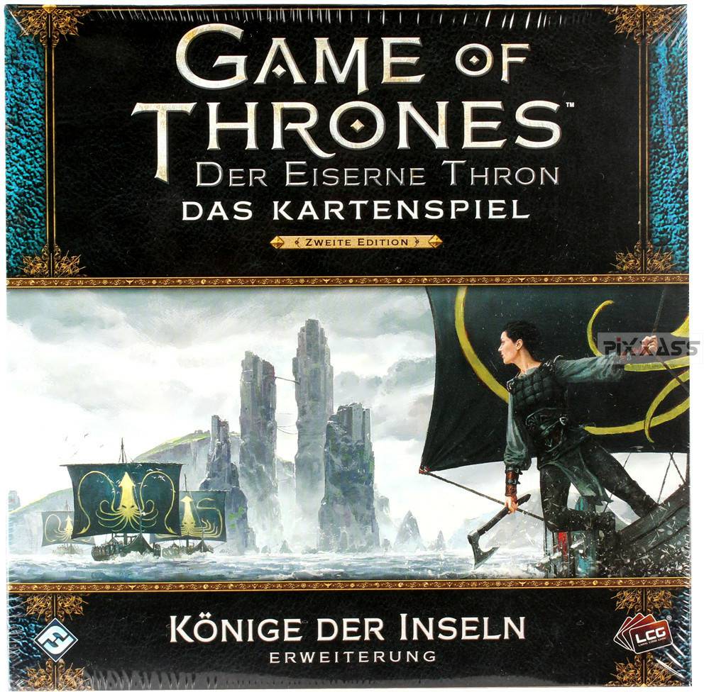 Asmodée Der Eiserne Thron 2 LCG - Könige der Inseln (Erweiterung) (FFGD2384) Sammelkarten