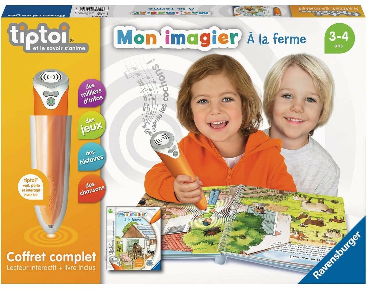 Ravensburger tiptoi - Coffret complet + Livre imagier À la ferme (French) tiptoi