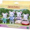 Sylvanian Families Marshmallow Mäuse Familie 5308 Sammelfiguren