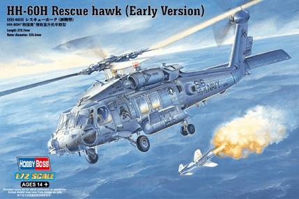 Modellbausätze HobbyBoss HH-60H Rescue hawk (early version)