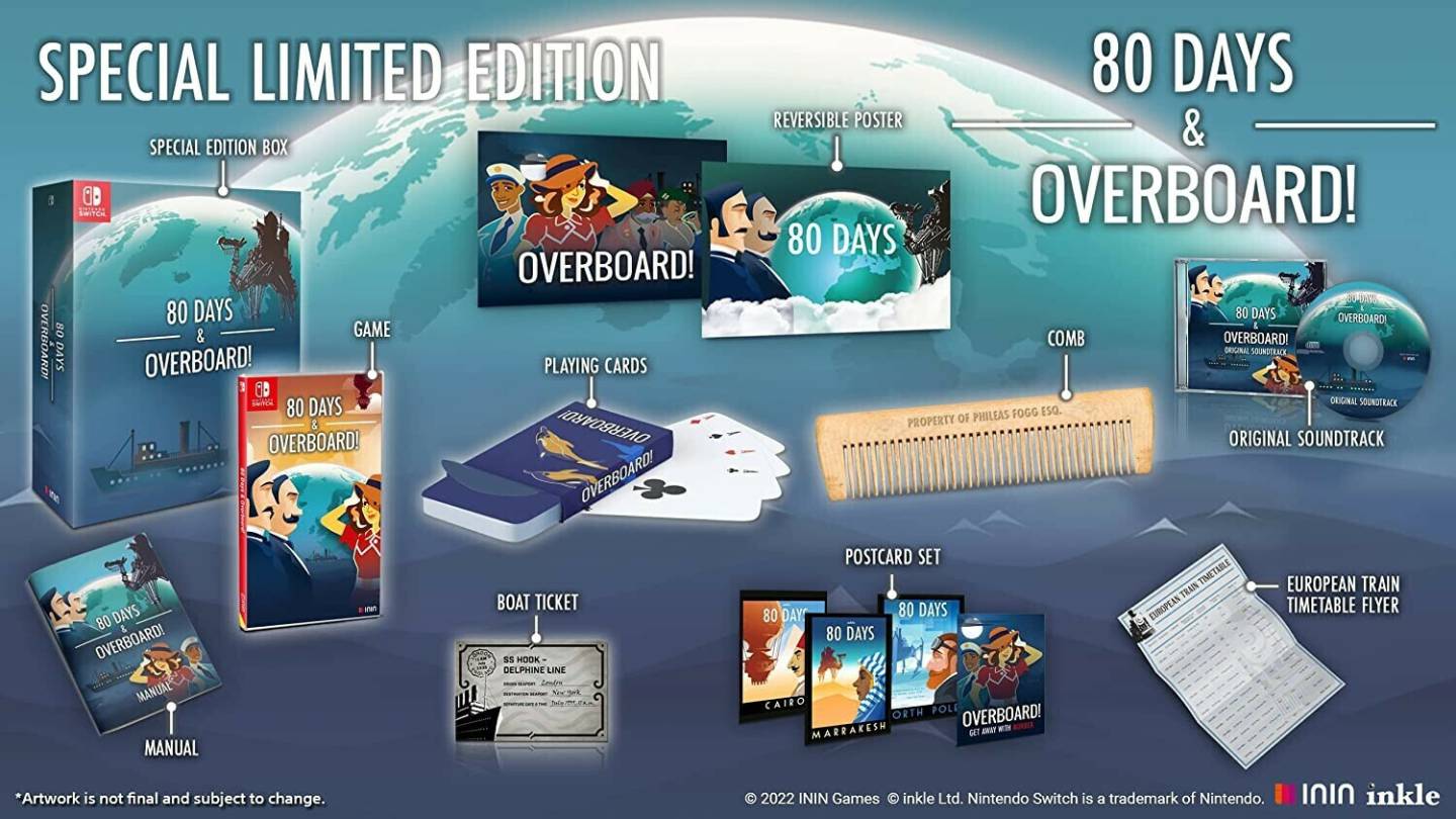 80 Days & Overboard! Special Limited Edition (Switch) Nintendo Switch-Spiele