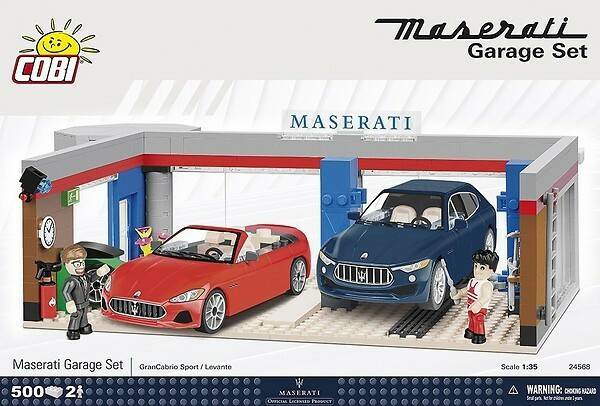 Cobi 24568 Maserati Garagenbau-Set Baukästen & Bausteine