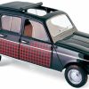 Modellfahrzeuge Norev Renault 4 Parisienne 1964 Black and Red 1:18 (185242)