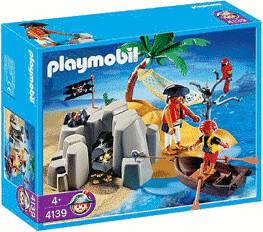 Playmobil Playmobil KompaktSet Pirateninsel (4139)