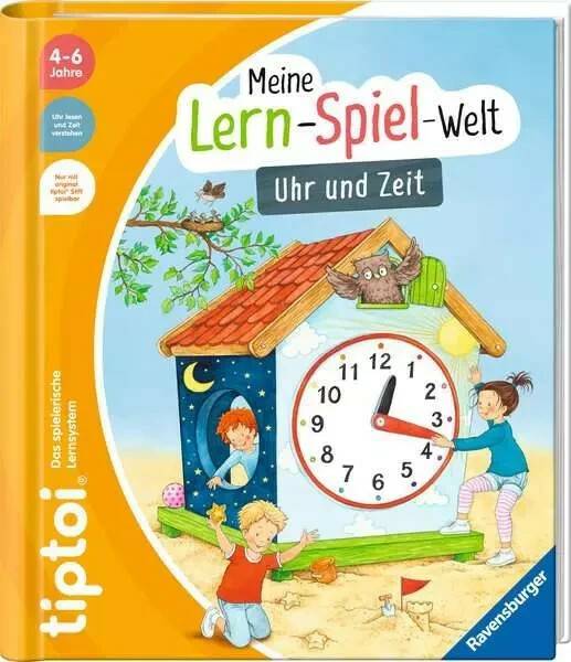 tiptoi Ravensburger tiptoi - Meine Lern-Spiel-Welt: Uhr und Zeit (49288)