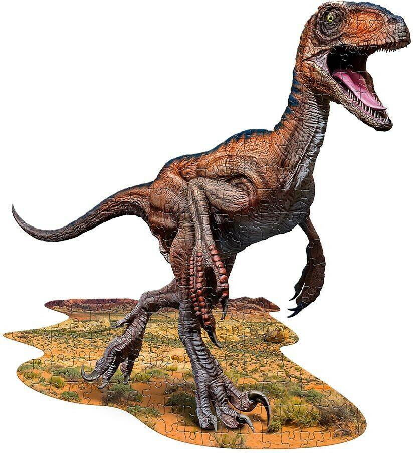 Madd Gapp Games Shape Puzzle Junior Velociraptor 100 Teile (884016) Puzzles