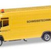 Herpa Mercedes-Benz Vario Kasten "Leonhard Weiss Schweisstechnik" (093125) Modellfahrzeuge