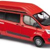 Busch Ford Transit Custom Hochdach, rot (52500) Modellfahrzeuge